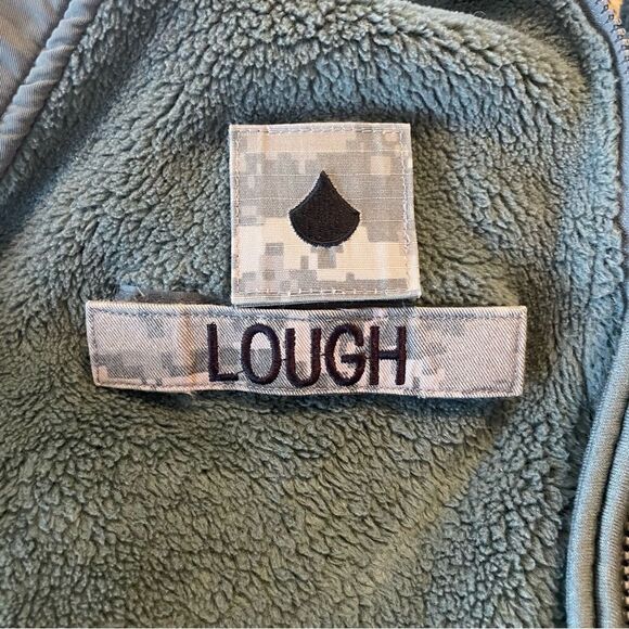 Military Style Army Fleece Green Jacket Polartec Women’s Medium - Picture 7 of 16